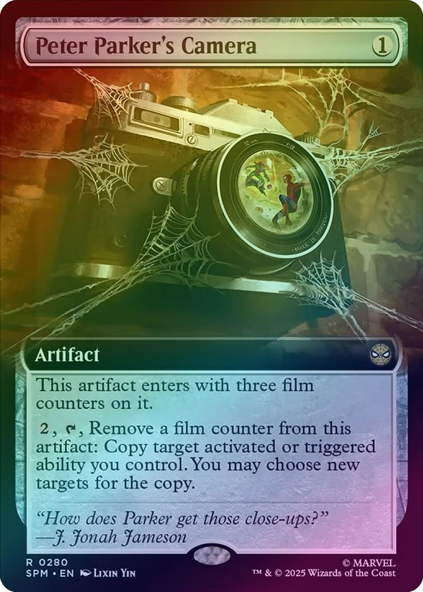 Peter Parker's Camera - Extended Art (Foil) (SPM)