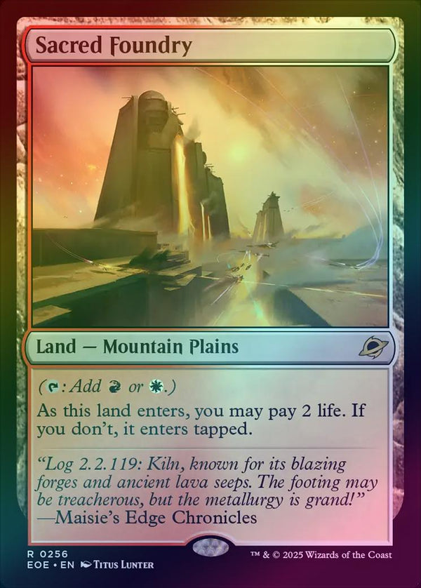 Sacred Foundry (Foil) (EOE)