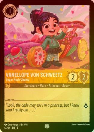 Vanellope von Schweetz (Sugar Rush Champ) - 6/204 - Common (Foil)