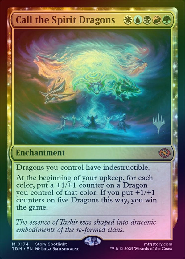 Call the Spirit Dragons - Promo Pack (Foil) (PTDM)