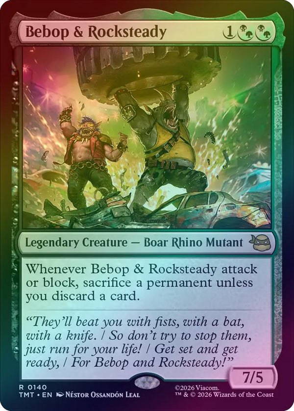 Bebop & Rocksteady (Foil) (TMT)