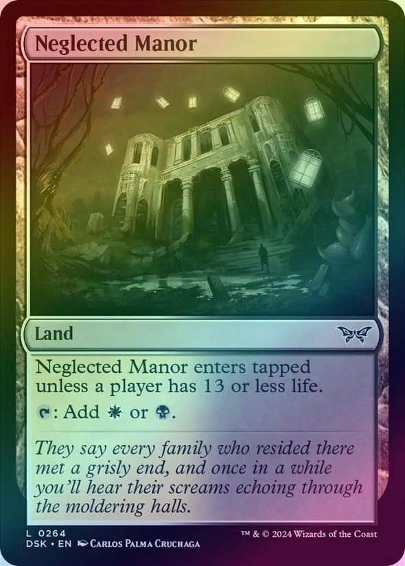 Neglected Manor (Foil) (DSK)