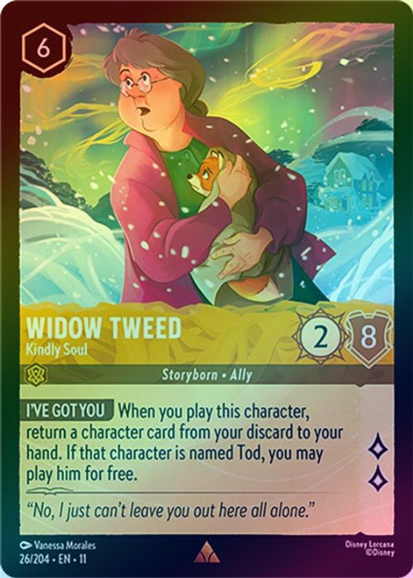 Widow Tweed (Kindly Soul) - 26/204 - Rare (Foil)