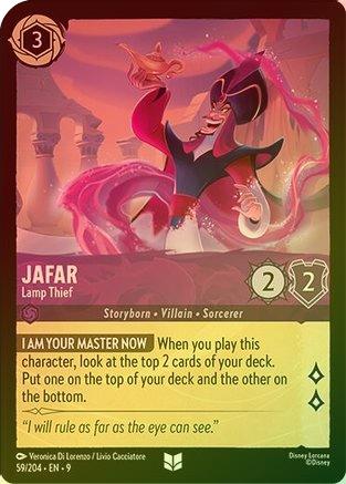 Jafar (Lamp Thief) (Fabled Reprint) - 59/204 - Uncommon (Foil)