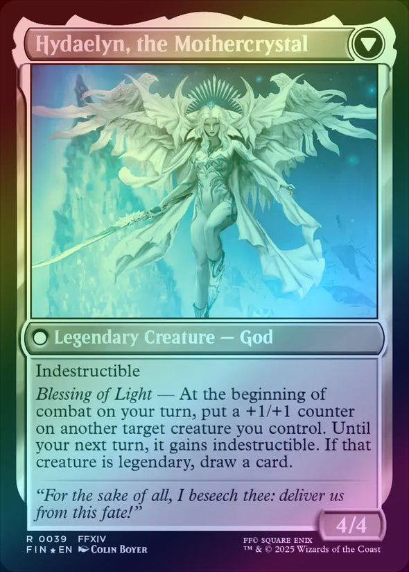 Venat, Heart of Hydaelyn // Hydaelyn, the Mothercrystal - Prerelease Promo (Foil) (PFIN)