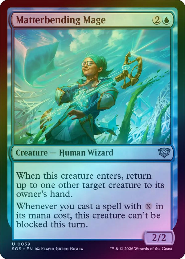 Matterbending Mage (Foil) (SOS)