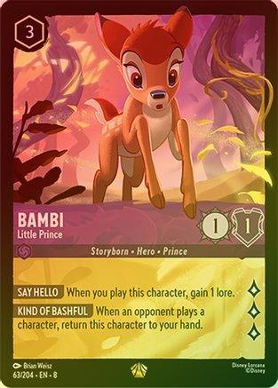 Bambi (Little Prince) - 63/204 - Legendary (Foil)