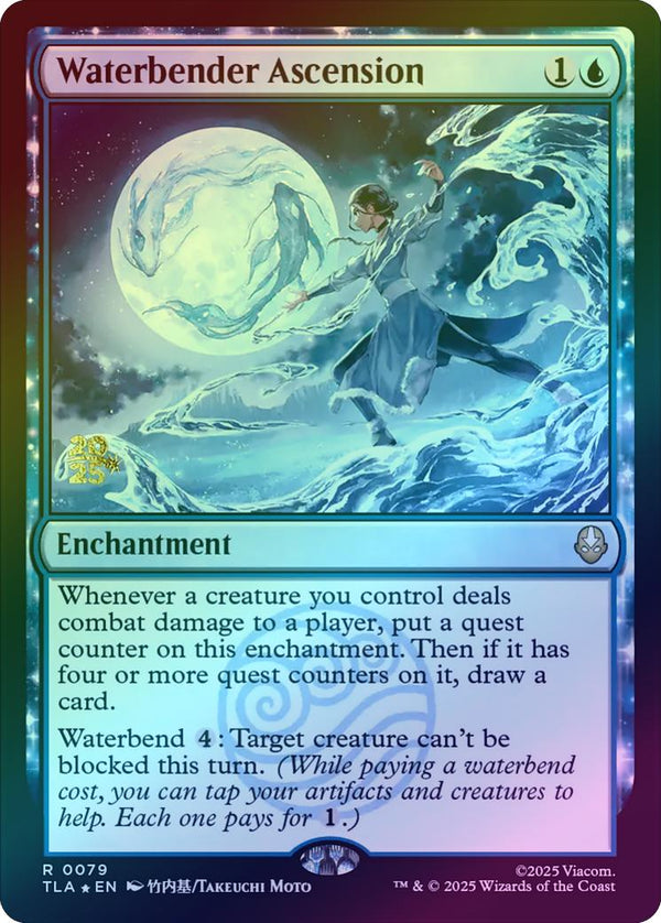 Waterbender Ascension - Prerelease Promo (Foil) (PTLA)