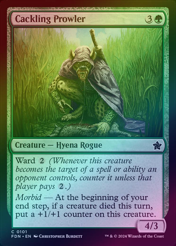 Cackling Prowler (Foil) (FDN)