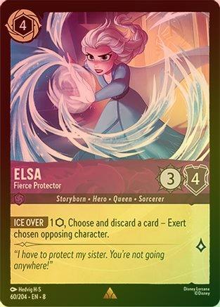 Elsa (Fierce Protector) - 60/204 - Rare (Foil)