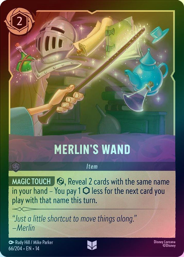 Merlin's Wand - 66/204 - Uncommon (Foil)