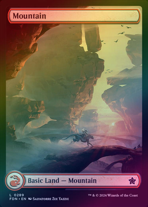 Mountain (289) (Foil) (FDN)