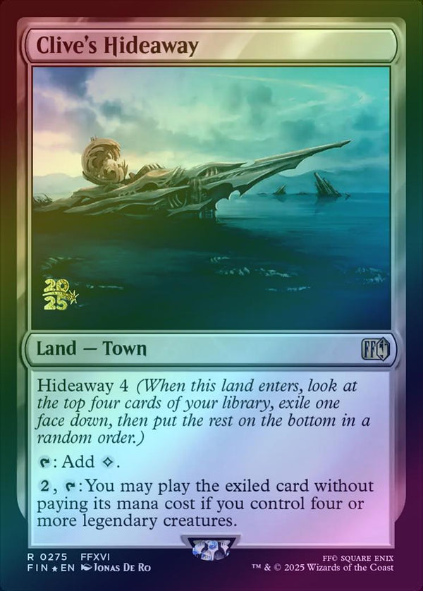 Clive's Hideaway - Prerelease Promo (Foil) (PFIN)