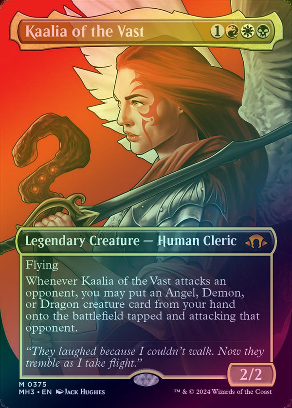 Kaalia of the Vast - Borderless (375) (Foil) (MH3)