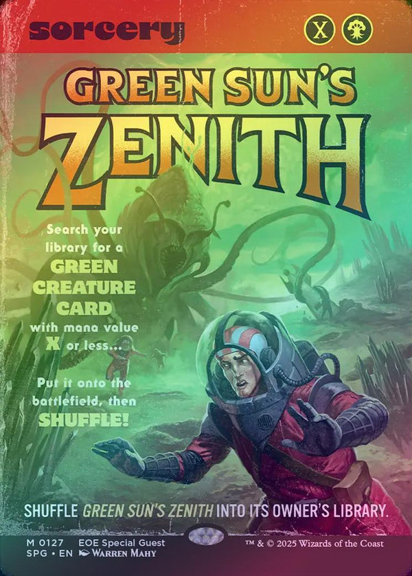 Green Sun's Zenith - Borderless (Foil) (SPG)