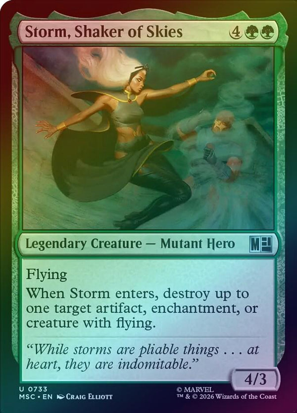 Storm, Shaker of Skies (Foil) (MSC)