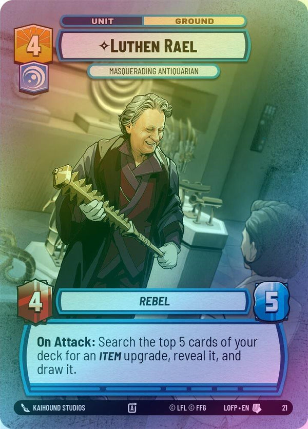 Luthen Rael - Masquerading Antiquarian - 21 - Uncommon (Foil)