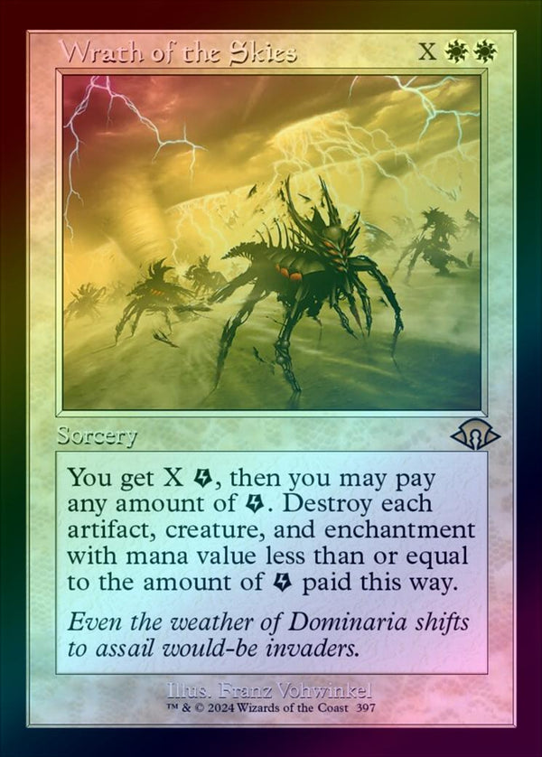 Wrath of the Skies - Retro Frame (Foil) (MH3)