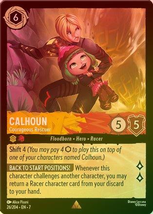 Calhoun (Courageous Rescuer) - 26/204 - Rare (Foil)