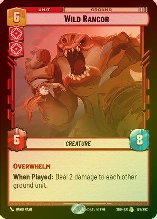 Wild Rancor - 158/262 - Rare (Foil)