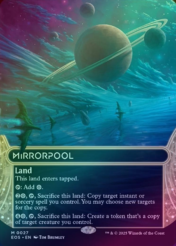 Mirrorpool - Borderless (Foil) (EOS)