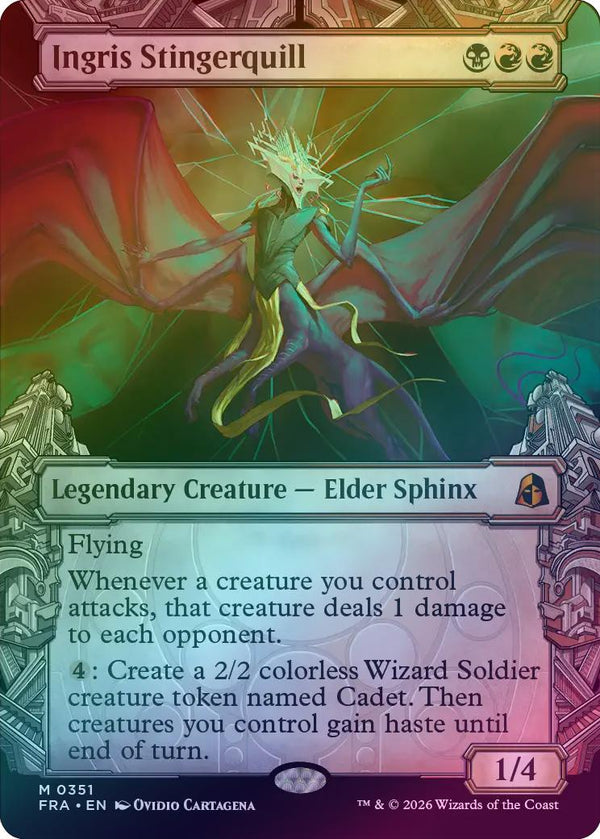 Ingris Stingerquill - Sculptor's Stronghold Showcase (Foil) (FRA)