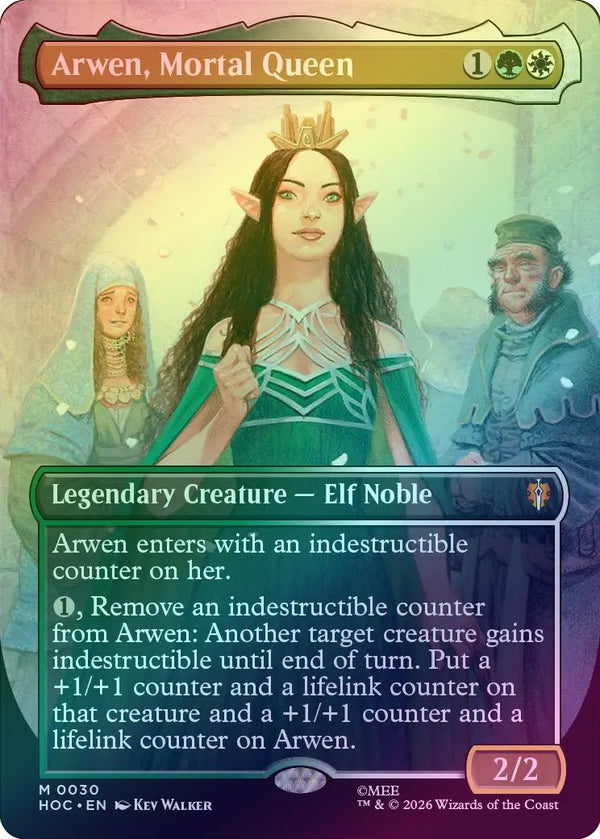 Arwen, Mortal Queen - Borderless (Foil) (HOC)