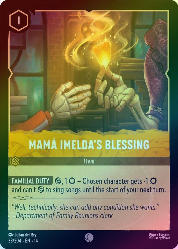 Mama Imelda's Blessing - 33/204 - Common (Foil)