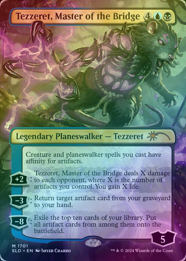 Tezzeret, Master of the Bridge - Showcase: Bloomburrow (Foil) (SLD)