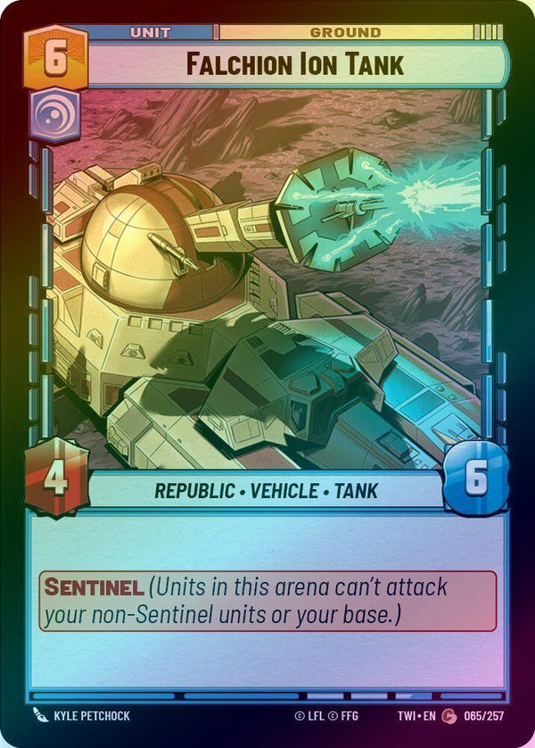 Falchion Ion Tank - 065/257 - Common (Foil)