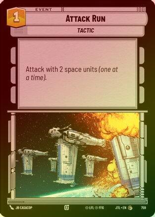 Attack Run - 759 - Common (Foil)
