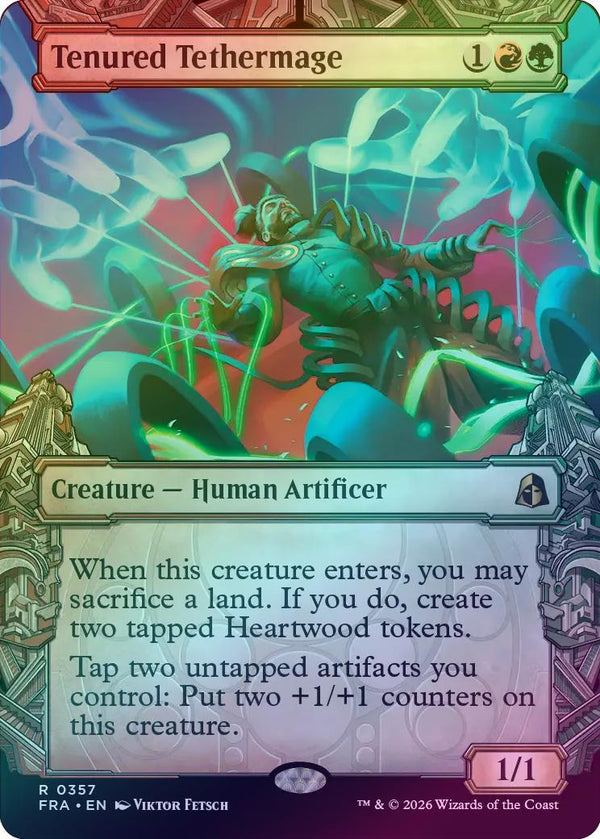 Tenured Tethermage - Sculptor's Stronghold Showcase (Foil) (FRA)