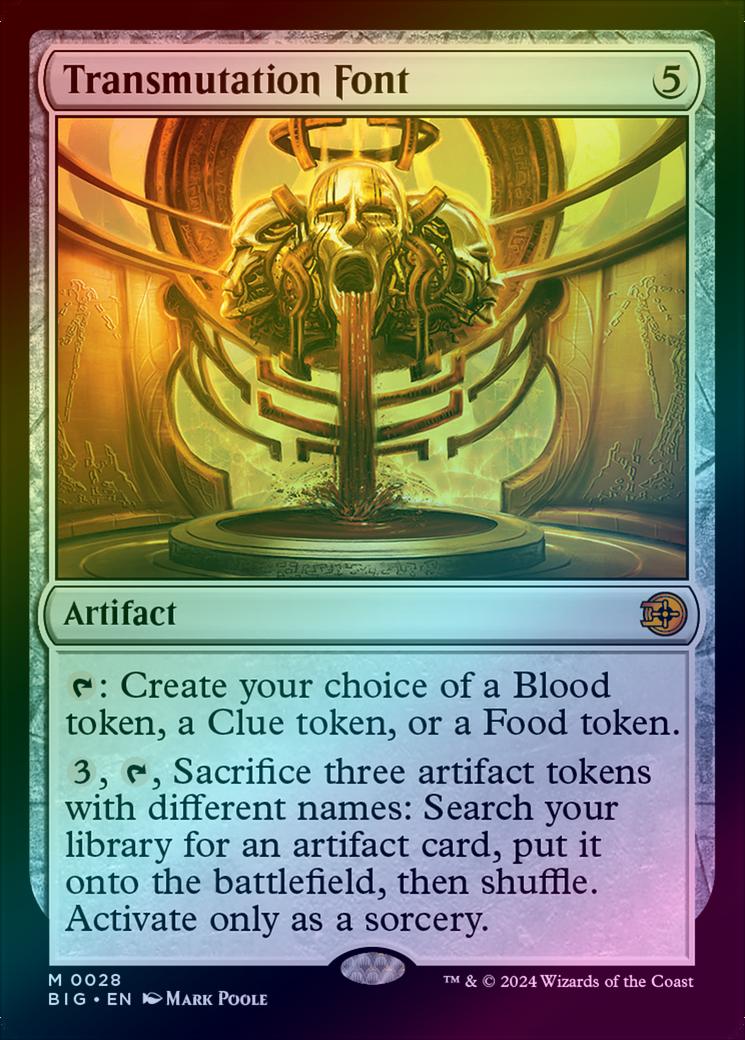 401 Games Canada - Transmutation Font (Foil) (BIG)