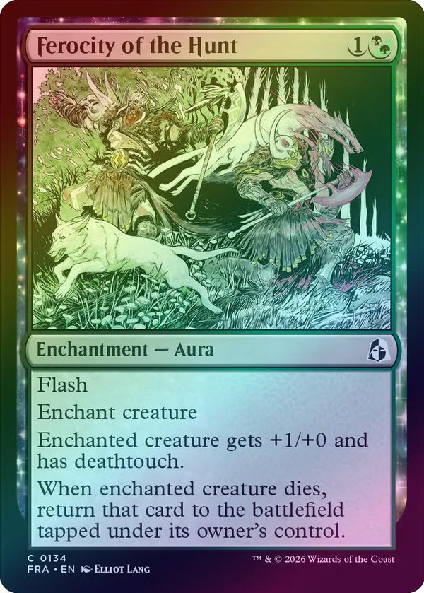 Ferocity of the Hunt (Foil) (FRA)