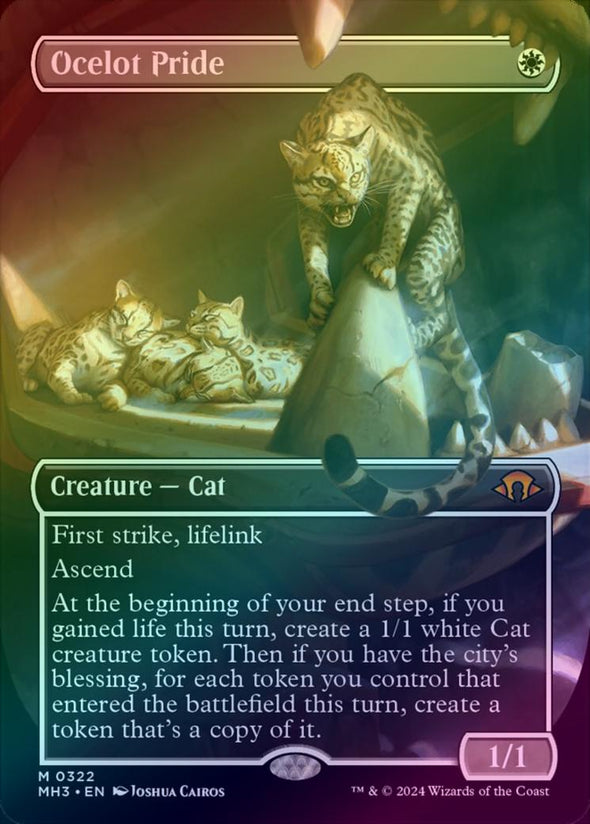 Ocelot Pride - Borderless (Foil) (MH3)