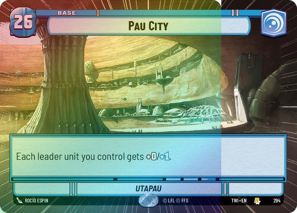 Pau City (Hyperspace) - 294 - Rare (Foil)