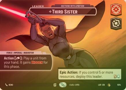 Third Sister - Seething With Ambition (Showcase) - 1014 - Common (Foil)