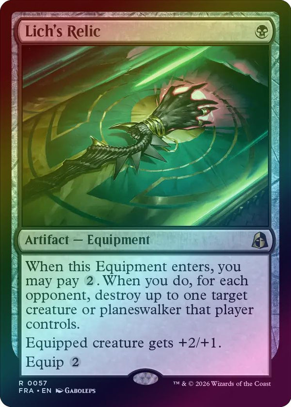 Lich's Relic (Foil) (FRA) (Pre-Order)