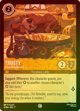 Trusty (Loyal Bloodhound) - 6/204 - Common (Foil)