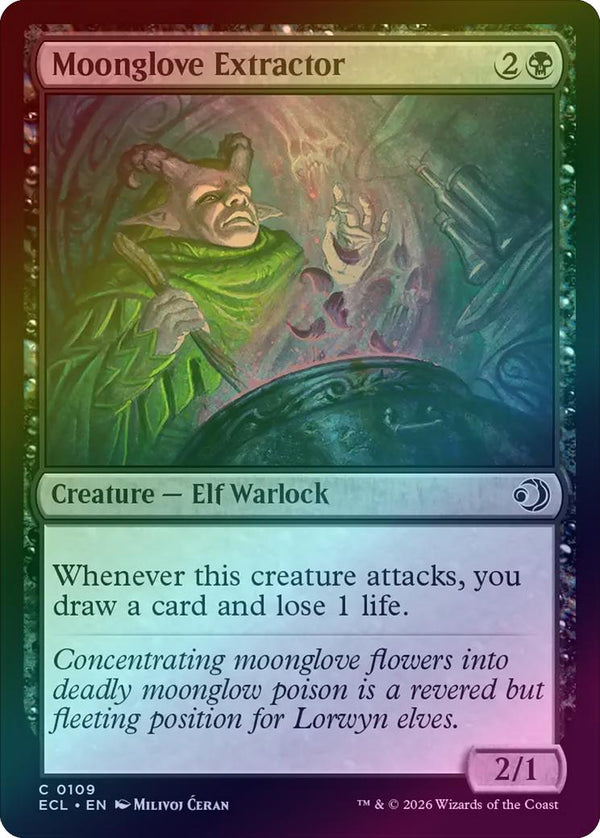 Moonglove Extractor (Foil) (ECL)
