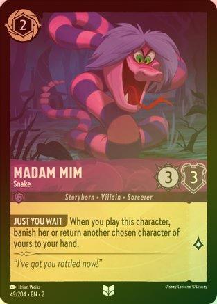 Madam Mim (Snake) - 49/204 - Uncommon (Foil)