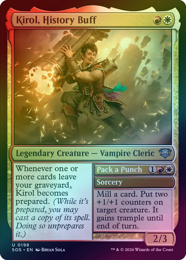 Kirol, History Buff // Pack a Punch (Foil) (SOS)