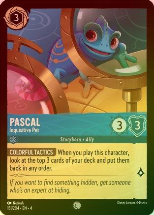 Pascal (Inquisitive Pet) - 151/204 - Common (Foil)