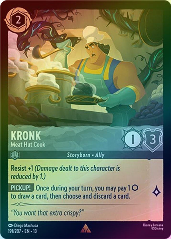 Kronk (Meat Hut Cook) - 191/207 - Rare (Foil)