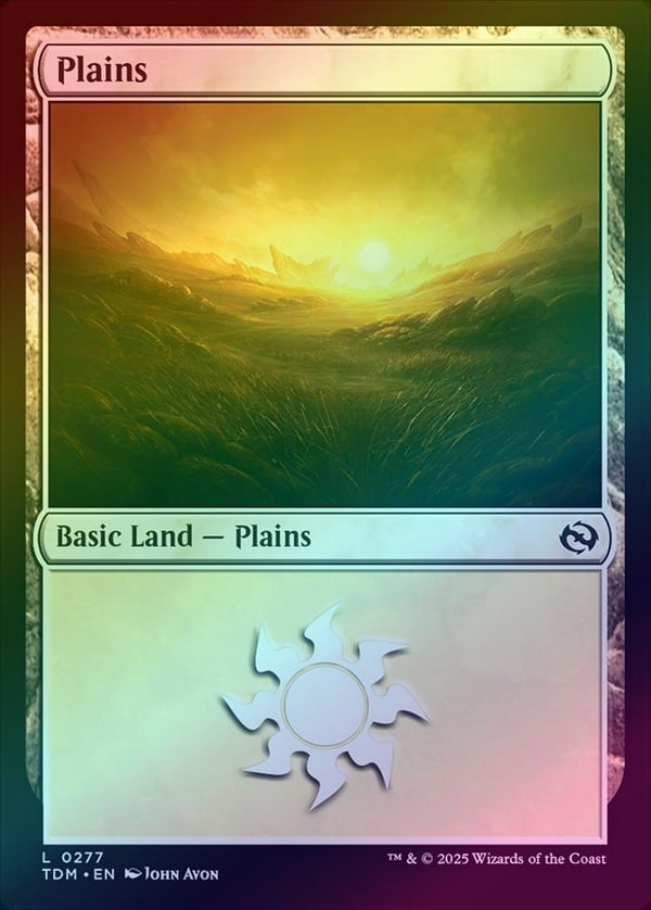 Plains (277) (Foil) (TDM)