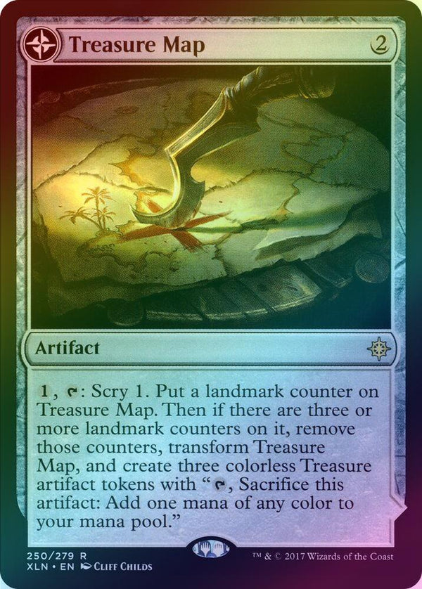 Treasure Map // Treasure Cove (Foil) (XLN)