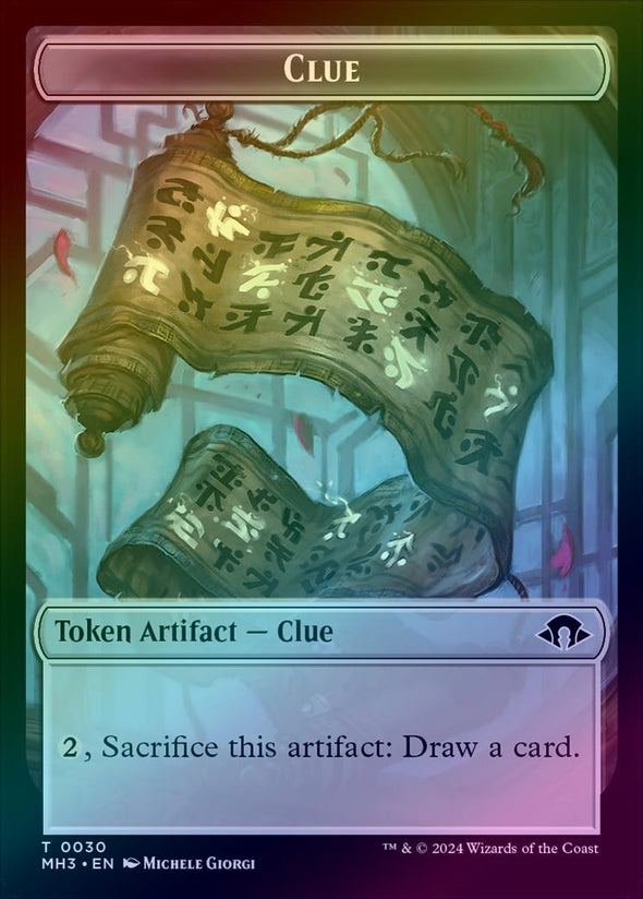 Clue Token (Foil) (TMH3)