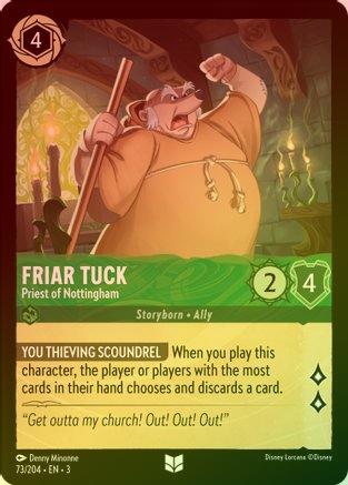 Friar Tuck (Priest of Nottingham) - 73/204 - Uncommon (Foil)