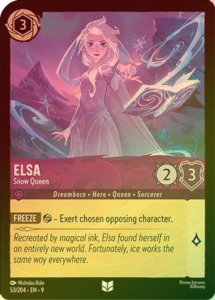 Elsa (Snow Queen) (Fabled Reprint) - 53/204 - Uncommon (Foil)