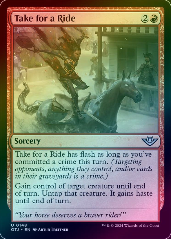 Take for a Ride (Foil) (OTJ)